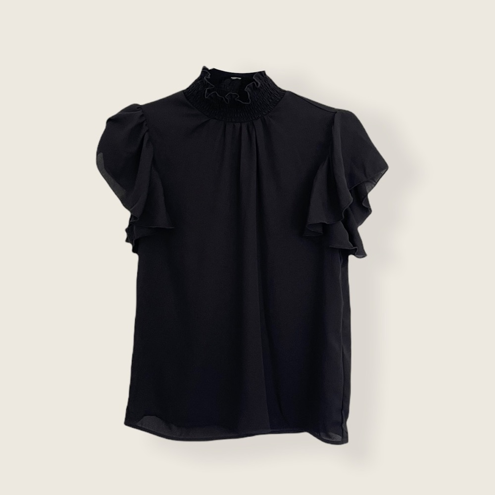 Shein | Neck Ruffle Top | Size XS
